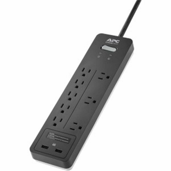 Apc 120V Home Office Surgearrest 2160J Surge Protector, Black AP83812